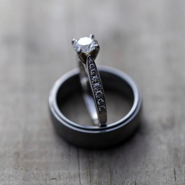 Aurora Solitaire Engagement Ring