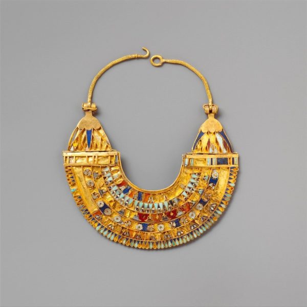 Cloisonné Crescent Collar