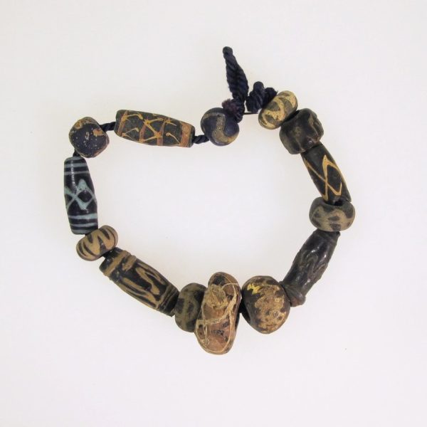 Etched Agate Cord Bracelet