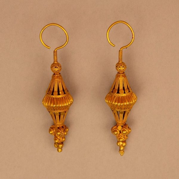 Filigree Bicone Earrings