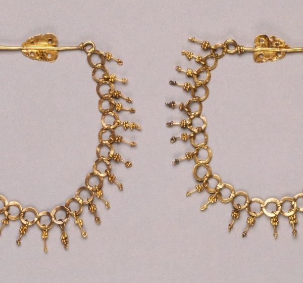 Fringed Ring-Hoop Earrings