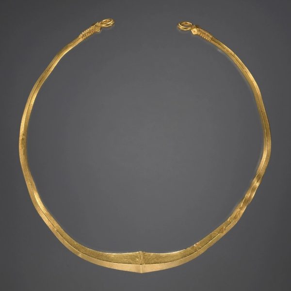 Hammered Open Torc