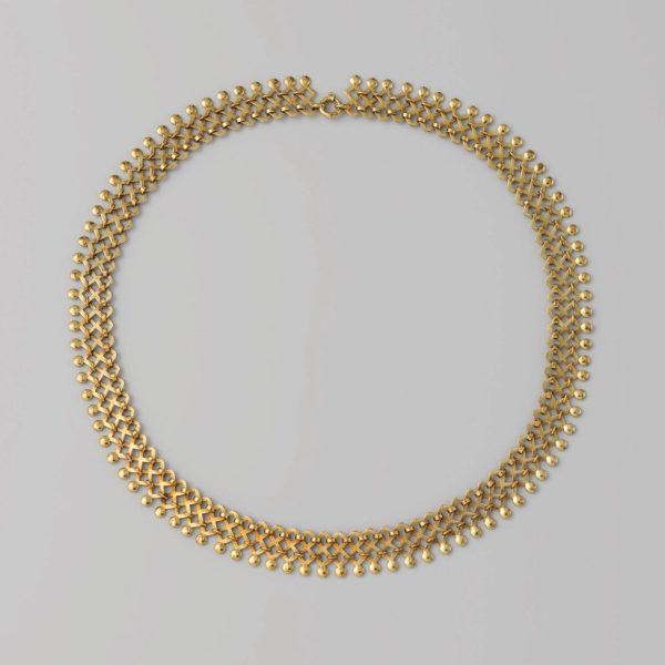 Gold Lattice Collar