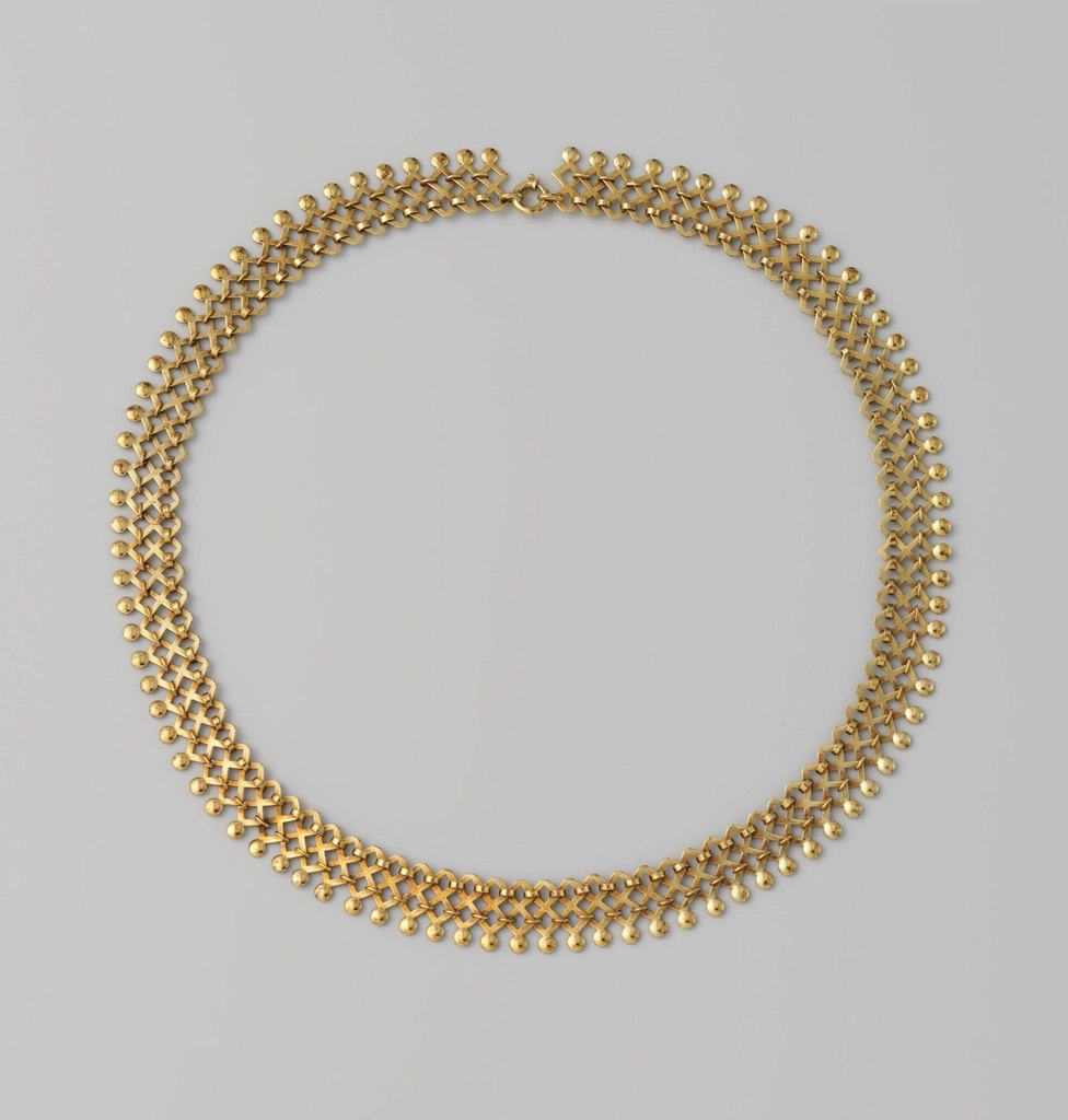 Gold Lattice Collar