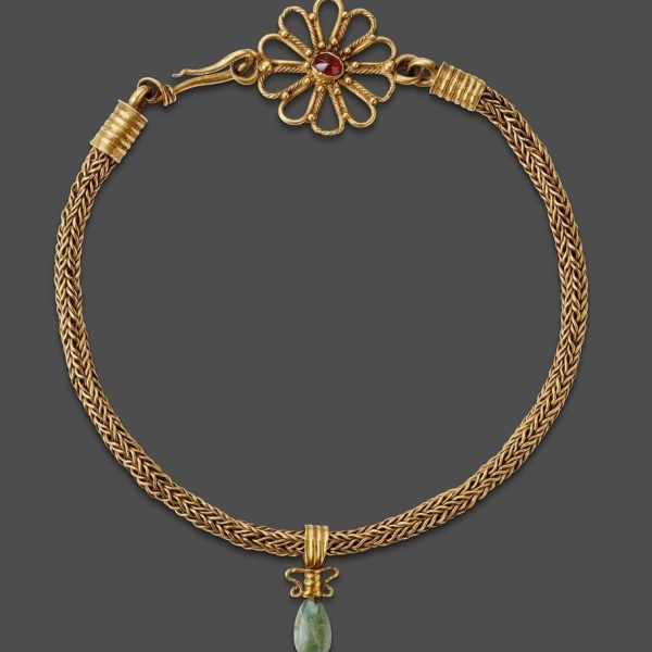 Loop-in-Loop Gold Collar