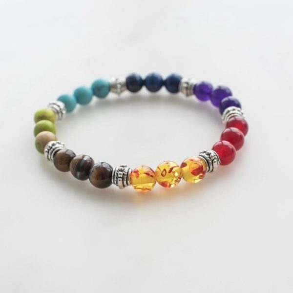 Seven-Stone Bead Bracelet