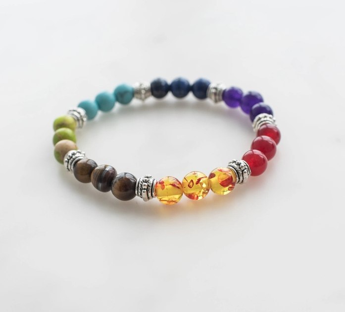 Seven-Stone Bead Bracelet