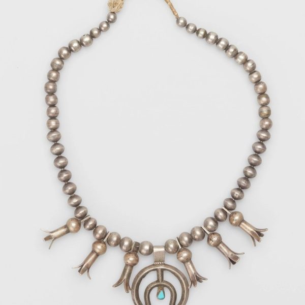 Silver Blossom and Naja Necklace