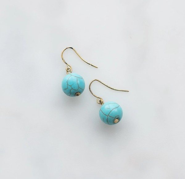 Turquoise Bead Drops