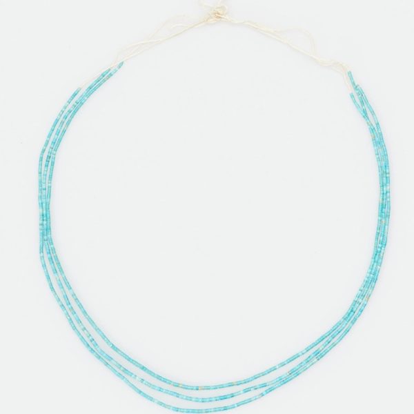 Turquoise Heishi Triple Row