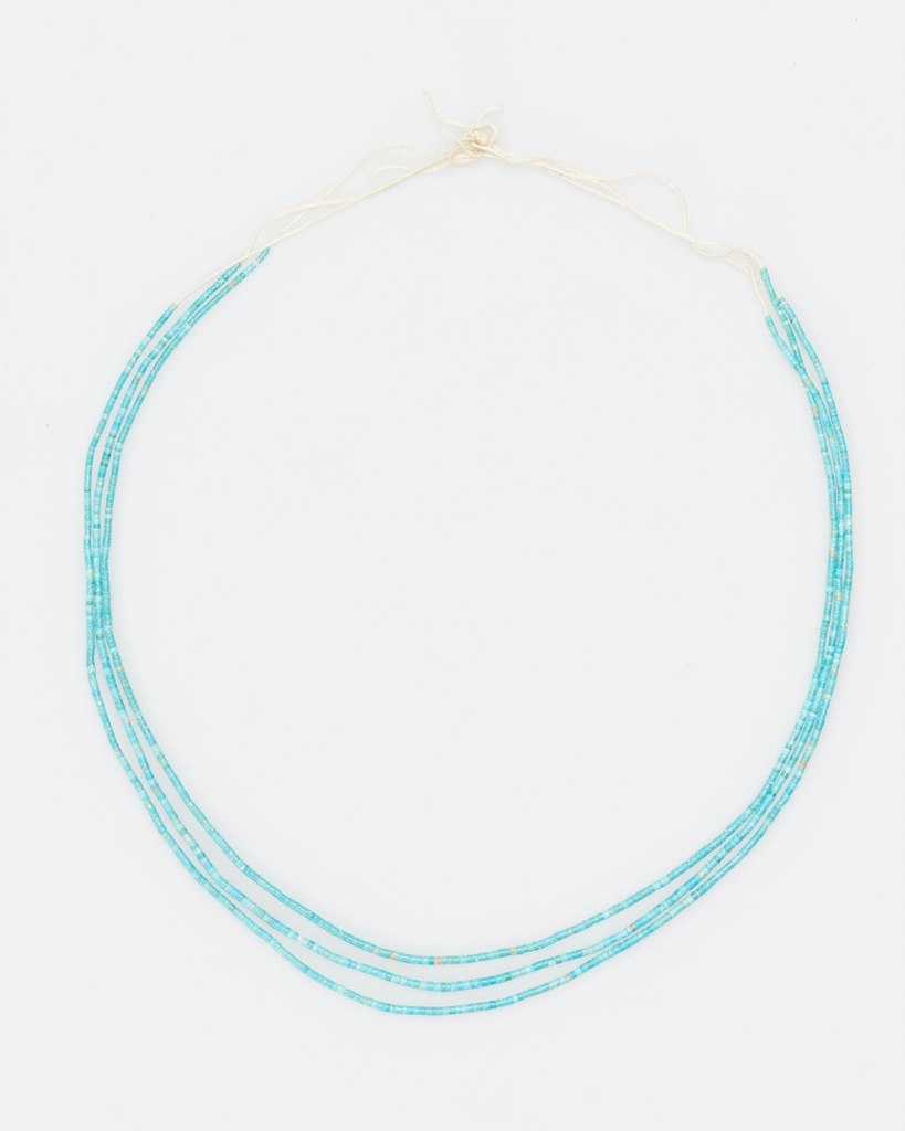 Turquoise Heishi Triple Row