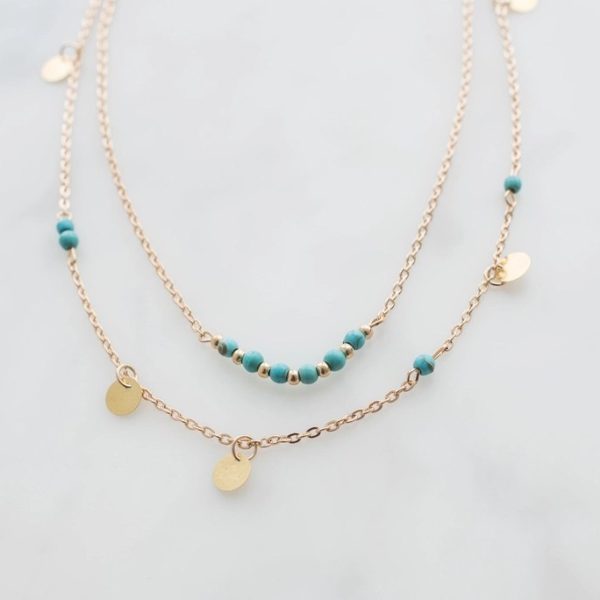 Turquoise Layered Necklace