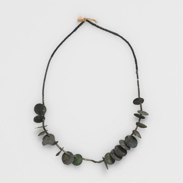 Verdigris Disc Necklace